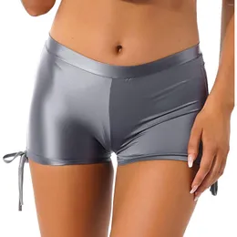 Shorts femininos femininos femininos ladrinhas ladras casuais cor sólida calça baixa de cintura de baixa praia de ioga esportes de ginástica esportiva curta leggings