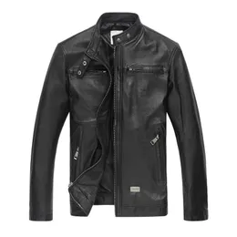 Men's Leather & Faux Luxury Men Jacket Parka Fashion 2023 Genuine Jackets Black Goat Skin Jaqueta De Couro Male Coat FYY581