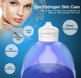 Spray Hydrating Hydrogen Oxygen Mask LED Röd och blå väteterapiinstrument Foton Beauty Instrument för skönhetssalonger