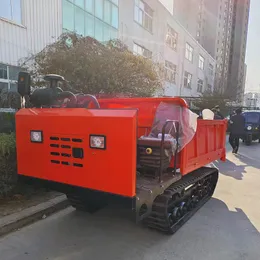 Crawler transporter all-terrain small creeper transporter mountain orchard dump crawler tractor