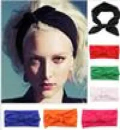12pcslot Avrupa En kaliteli bowknot emme ter saç bandı moda kayma sporu yok yoga saç bandı kafa bantları kadınlar için kızlar tee2642703