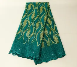 Lacios africanos Fabrics bordados nigeriano 3d guipure cordón de cordón francés