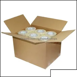 Självhäftande band Packning Tape Office School Business Industrial 2 Rolls Packaging Box Sealing Mil 1 9 X 110 Yard DH6JJ