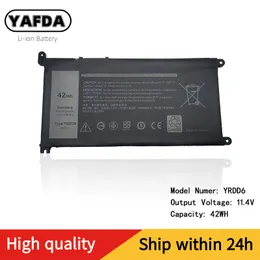 YRDD6 Laptop Battery for Dell Inspiron 7586 5482 5485 5491 3310 2-in-1 3493 3582 3593 3793 5493 5593 5480 5590 5591 5594