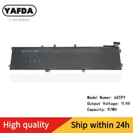 Tablet PC Batterien 6GTPY Laptop Batterie Für Dell XPS 15 9550 9560 9570 7590Precision 15 5510 5520 5530 5540 m5510 M5520 11,4 V