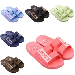 Slyckor inomhus utomhus mjuk djupblå brun svart andas röda kvinnor män skor strand kust badrum antiskid sandal storlek 36-45