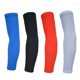 Joelheiras 4 pares Sports Arm Aqueders Sun Sun Protetive Cover Golf Running Fitness Fishing Cycling for People