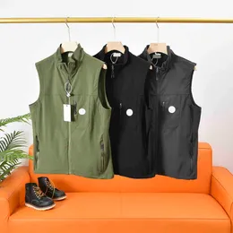 23SS Yelek Bahar Yeni İş Giysileri Açık Mekan Rahat Yelek Markası Moda Klasik Kat Boyut M-XXL