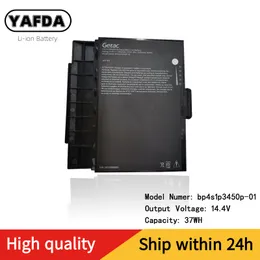 Tablet PC Bateries BP4S1p3450p-01 Laptop Bateria dla serii Getac Rugged Laptop 14,4 V 37Wh 3450 mAh