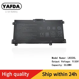 LK03XL Laptop Battery for HP Envy 15 x360 15-bp 15-cn 17M-AE TPN-W127 W128 W129 W132 HSTNN-IB8M HSTNN-LB7U LB8J 55.8Wh