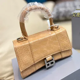 Crush Mini Handbag Designers Shoulder Crossbody Balencaiga Balenciagas Bag Purse Tote Half Moon Hobos Hasp Plain Alligator Clutch Women Luxury Multicolor Handbag