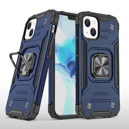 Hot Sell Shockproof Case Armor Mobile Phone Back Cover Magnetic Ring Holder Kickstand Cell Phone Cases For Samsung Galaxy S20 S21 S22 S23 S24 Plus Ultra