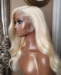 Spitzenperücken 32 34 Zoll 360 13x6 613 Frontalperücke Honig Blonde farbige brasilianische Remy -Körperwelle vorne menschliches Haar für Frauenlace