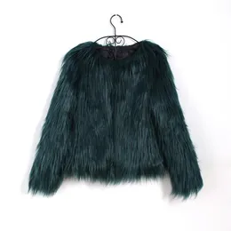 Bigsweety Floating Hair Jacket Fell Mantel Frauen Fell -Mantel -Imitation Faux Jacken haarige Party warmer Mantel Plus Size225d