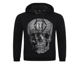 Plein beer merk Men039S hoodies sweatshirts warme dikke sweatshirt hiphop losse karakteristieke persoonlijkheid pp schedel pullover3918527