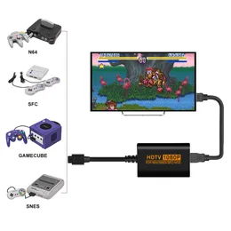 För NGC/N64/SNES/SFC HD Converter 1080p Retro Game Console Video Converter Adapter