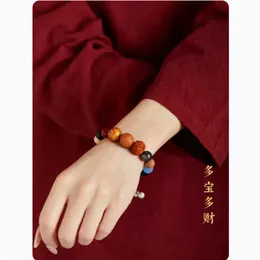 Bracciali 18 Tenendo 18 Stringa Bodhi femminile 18 Semi Duobao Buddha Perline Gioielli a mano