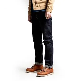 Мужские джинсы SD1070001 RockCanroll Читайте описание! Тяжелый вес индиго селвард. Поимянные штаны Unsancopered Толстая сырая деним джинсы 17 унций 230310