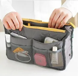 2023 Universal Tidy Bag Cosmetic Bag 주최자 파우치 토트 햇볕에 쬐는 가방 홈 보관 가방 여행 메이크업 삽입 핸드백