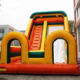 Yard Publick Playhouse Zabawny nadmuchiwany odbicie zamku Slajd Water Bouncy Slajd 10x5x6