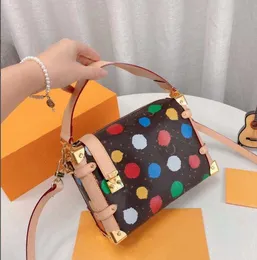 Borsetta Side Trunk Designer Cruise Spring SS PM borse Nicolas Ghesquiere YK Petite Malle borsa Monograms S-lock quadrato Donna tracolla Borsa a tracolla M21460 M21741