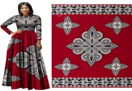 Afrykański prawdziwy wosk gwarantowany 100 bawełny nowy wosk Holland African Fabric for Dress Suit8047997