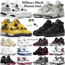 2023 OG Jumpman jordas 4 Retro basketball shoes for men women 4s SE Craft Photon Dust Military Black Cat Sail Red Thunder Cactus University Blue