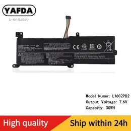 L16C2PB2 Laptop Battery for Lenovo IdeaPad 320-14AST 320-14IAP 320-14IKB 320-14ISK 320-15ABR 520-15IKBR L16L2PB1 7.5V 30WH