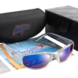 Quadratische Sonnenbrille für Herren, klassisches Barrier Reef-Markendesign, Spiegel-Fahrsonnenbrille, UV400, Outdoor-Sportbrille