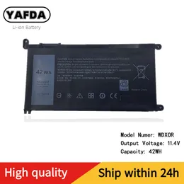 Tablet PC Batterier Laptop Battery WDXor för Dell Inspiron 15 14 13 5000 7000 Series 15 7579 7573 7560 7569 7570 5565 5567 5568