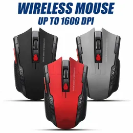 113 2.4GHz Wireless Mice With USB Receiver 1600DPI Three-gear Speed Regulation Mouse For Computer PC Laptop With White Box