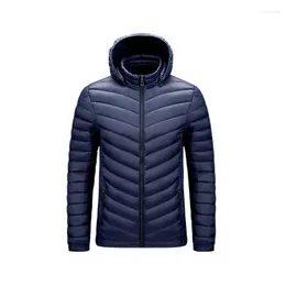남자 다운 laamei hoodied parkas 재킷 물과 바람 방향 통기성 코트 큰 크기의 단단한 남자 후드 재킷