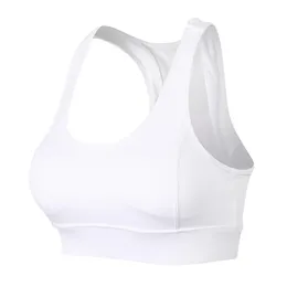 Top Women Workout Sport Bra Black Yoga Terne Quick Dry Fitness Wear White Color265s