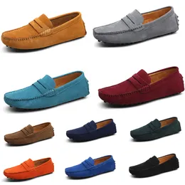 Men Sapatos casuais alpargalhes triplas de vinho marrom marrom marrom vermelho Taupe verde céu azul Borgonha masculino tênis ao ar livre Tamanho de caminhada 40-45 Dezenove