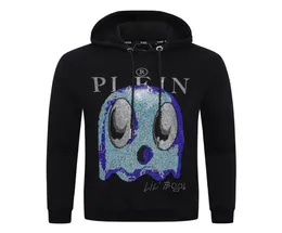 Plein Bear Brand Men039s Hoodies Sweatshirts Warm Thick Sweatshirt Hiphop Loose Characteristic Personality PP Skull Pullover9608812