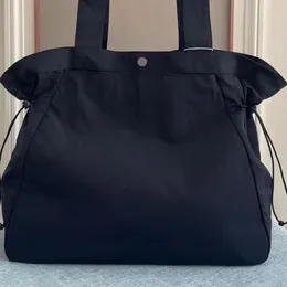 Lu Yoga torebka damska mokra wodoodporna średnia torba bagażowa krótka torba podróżna wysokiej jakości z logo marki