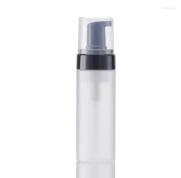 Bottiglie di stoccaggio 100 ml / 3,3 once Schiuma di plastica smerigliata Dispenser per pompa a schiuma Formato da viaggio Ricaricabile Senza BPA Per sapone schiumogeno Lavaggio del viso SN638