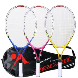 Racchette da tennis 1 pz 23 pollici Speciale per adolescenti Filo di nylon resistente in lega di alluminio Adatto all'allenamento per bambini 230311