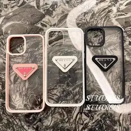 Mooie doorzichtige telefoonhoesjes iPhone 15 14 13 12 11 Pro Max Designer Saffiano Portemonnee 18 17 16 15pro 14pro 13pro Plus X Xs Xr 6 7 8 Case met Logo Doos Verpakking Mix Bestellingen Ondersteuning