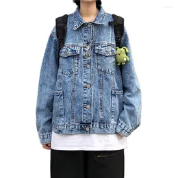 Jaquetas femininas jeans fêmea jacke mangas compridas adesivo bolso lapela