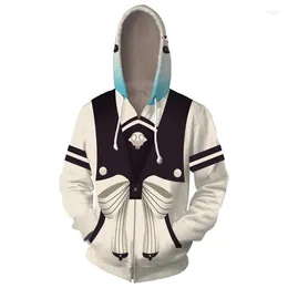 Erkek Hoodies anime tuvalete bağlı Hanako-kun cosplay kostüm rolü yugi amane nene yashiro unisex rahat ceket 3D kapüşon gayri resmi kıyafetler