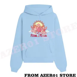 Мужские толстовки толстовок Flamingo Flim Flam Good Cherub Merch 3D Print Fashion Fashion Winer костюм