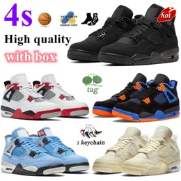 jumpman 4S 2023 J4S OG 2022 men women basketball shoes 4 4s Red Thunder Sail Black Cat White Oreo Pure Money Infrared Zen Master Metallic Purple Cool Grey