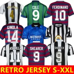 95 96 97 Newcastle SOCCER jerseys 98 99 NUFC SHEARER Retro HAMANN SHEARER PINAS 1988 93 95 1997 05 06 2000 01 UNITED OWEN classic FOOTBALL SHIRTS Ginola long sleeves