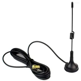 Walkie Talkie SMA-F Magnetic Vehicle Mounted Antenna 5W UHF för Baofeng Wouxun Radio