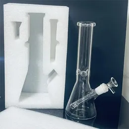 Smoking Accessories 260mm Manufacture Hookah Beaker Glass Bong Water Hookahs Pipes dab Rig Catcher Thick Material For Smoking 10.5" Bongs Tobacco Tool Safe Packing