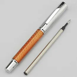 Fuliwen Carbon Fiber Roller Ball Pen Brand Yellow Color Top Quality for Business Writingギフト