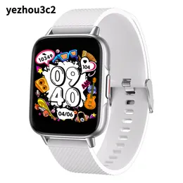 YEZHOU2 Fw02 Smartwatch mit iOS und Android Paar NFC Offline-Zahlung Bluetooth-Anruf Sprachassistent Echter Blutsauerstoff