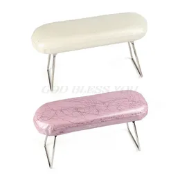 Hand Rests Leather Nail Art Arm Rest Cushion Waterproof Pillow Wrist Support Hand Holder Pad Table Manicure Pedicure Tool for Nail Lamp 230311