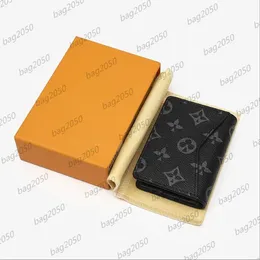 2023 Classic Men Women Mini Small Card Holder Wallet High Quality Credit Card Holder Slim Bank Card Card With Box dustbag